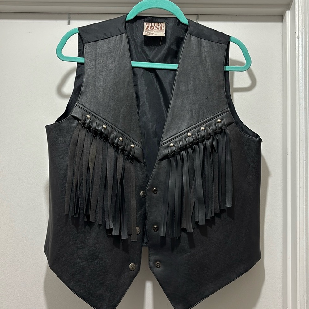 Neutral Zone Fringe Vest